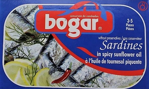 Sardinky v rostlinném oleji 115g